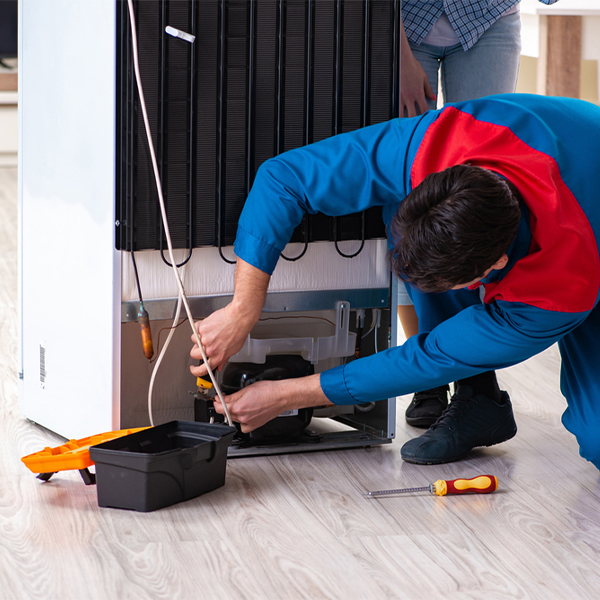 will the repair service cause any damage to my refrigerator in Omao
